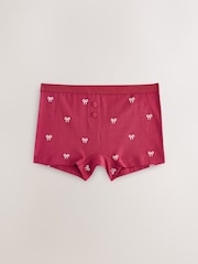 Red Bow Christmas Boxer Shorts (2-16yrs) - Image 5 of 7