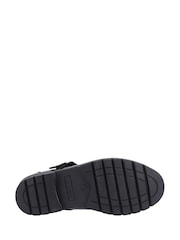 Hush Puppies Black Fiona Patent Junior School Shoes - Image 4 of 4