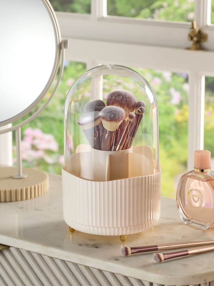 360° Rotating Makeup Brush Organiser - Image 1 of 3 360° Rotating Makeup Brush Organiser - Image 1 of 3
