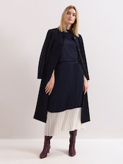 Phase Eight Blue Eleanor Navy Skirt - Image 6 of 7