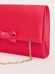 Phase Eight Grosgrain Bow Clutch Purse - 圖片 3/7