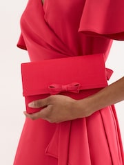 Phase Eight Grosgrain Bow Clutch Purse - 圖片 6/7