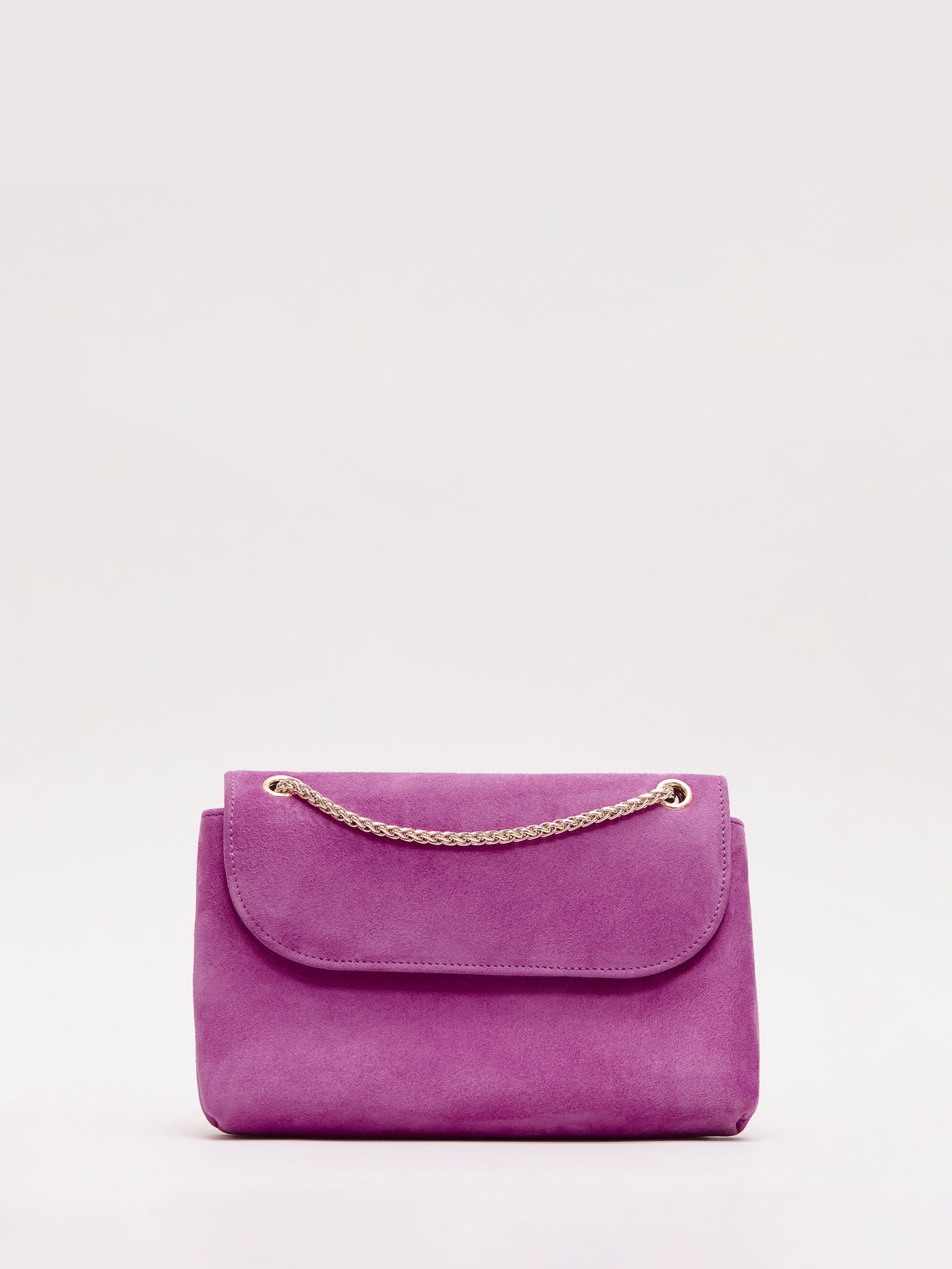 Buy Phase Eight Purple Suede Clutch Bag from Next USA