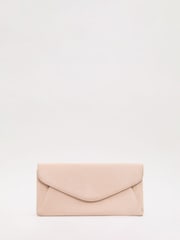 Phase Eight Natural Suede Clutch Bag - Image 1 of 7