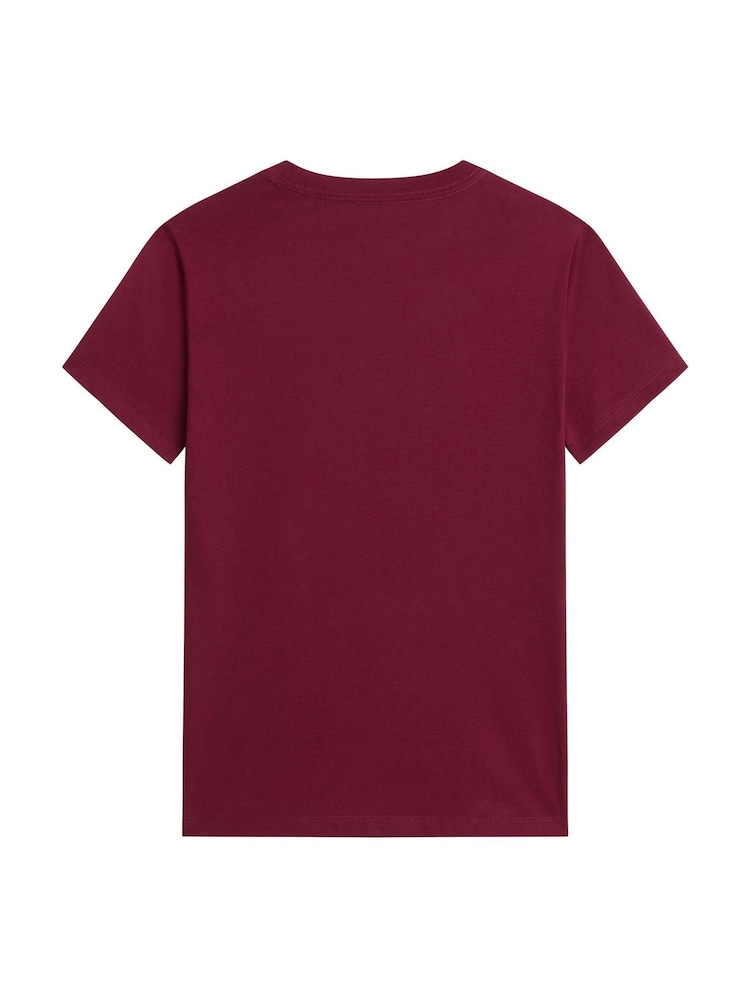 The North Face Red Evolution Simple Dome Slim Fit T-Shirt - Image 5 of 5