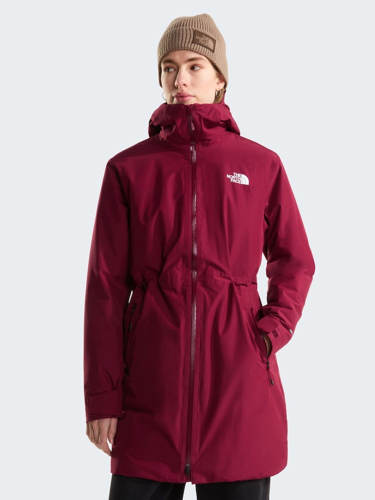 Crveno - The North Face Insulated Hikesteller Parka kišna jakna - Slika 1 od 6
