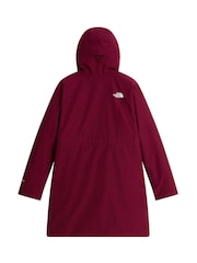 Crveno - The North Face Insulated Hikesteller Parka kišna jakna - Slika 5 od 6