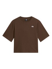 The North Face Brown Essential Simple Dome Boxy Relaxed T-Shirt - Image 6 of 7