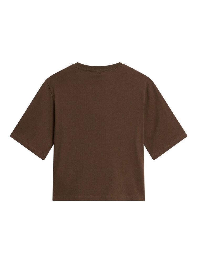 The North Face Brown Essential Simple Dome Boxy Relaxed T-Shirt - Image 7 of 7