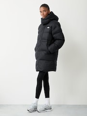 Черный - The North Face дутая куртка свободного кроя - Изображение 1 6