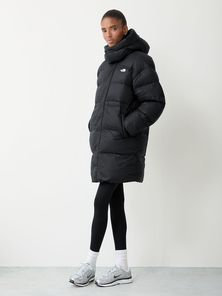 Черный - The North Face дутая куртка свободного кроя - Изображение 1 6