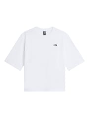 白色 - The North Face Essential Simple Dome Boxy Relaxed T-Shirt - 5的图像4｝