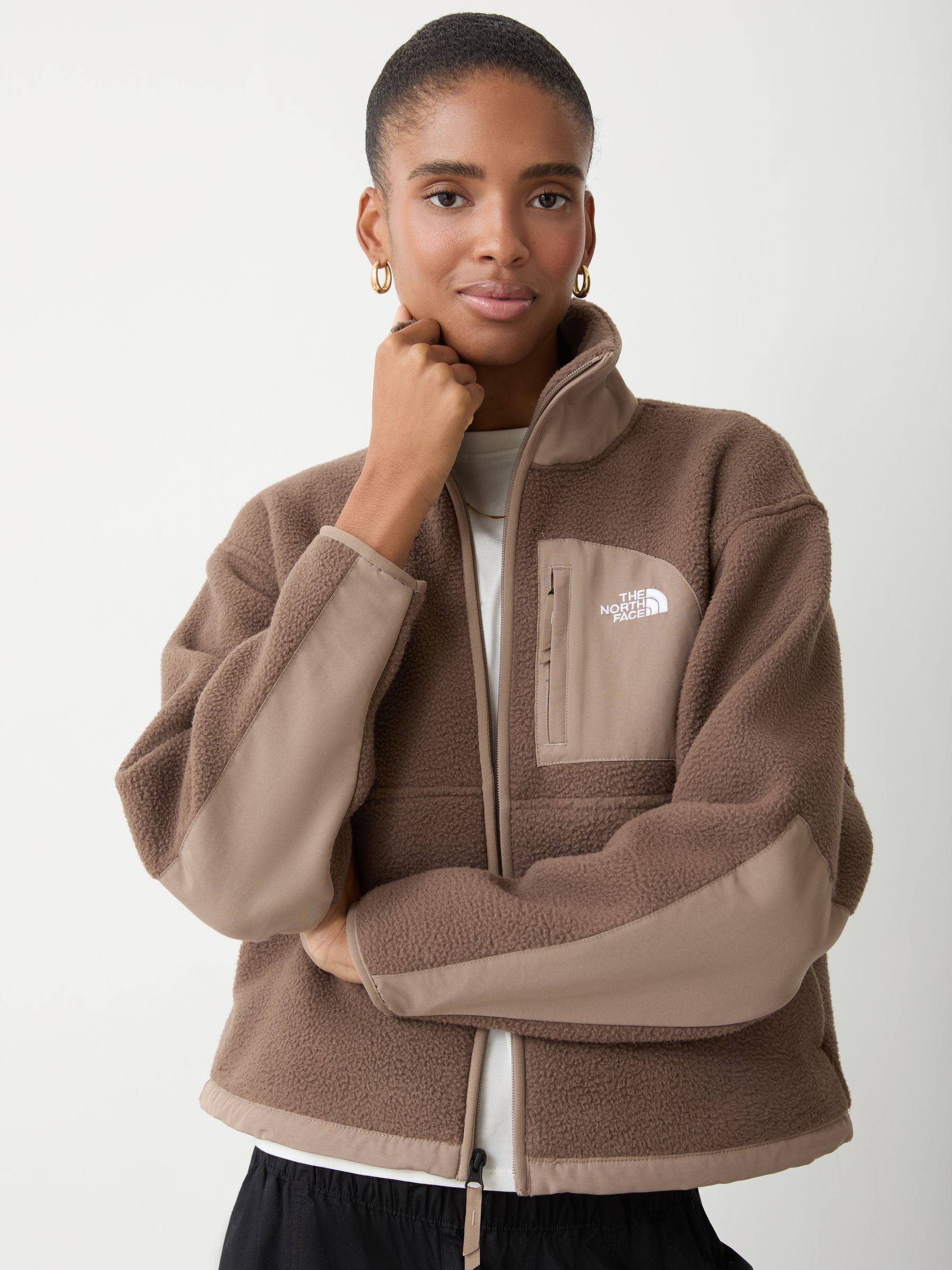 Buy The North Face Brown Yumiori Off Peak Full Zip Fleece Jacket