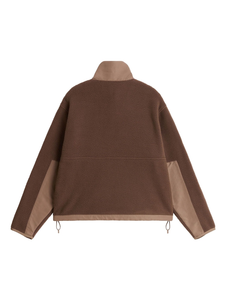 The North Face Brown Yumiori Off Peak Full Zip Fleece Jacket - Image 7 of 7