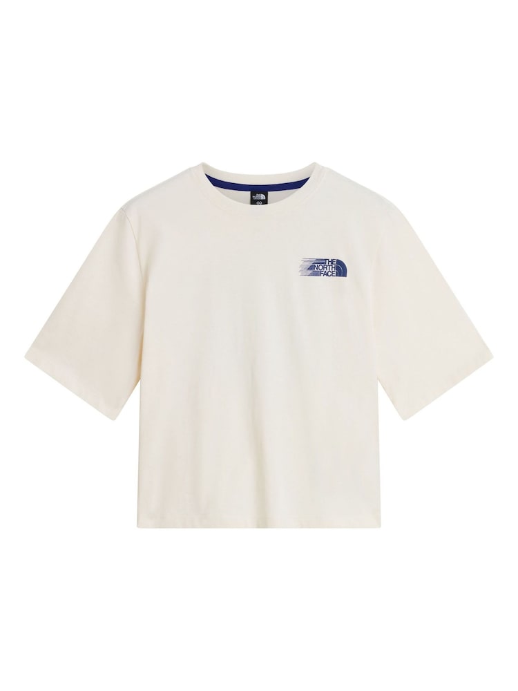 The North Face White Retro Trail Back Graphic Boxy T-Shirt - Image 5 of 5