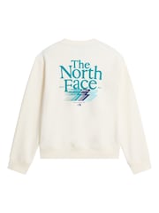 The North Face White Retro Trail Relaxed Graphic Sweat Top - Image 5 of 5