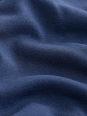 The North Face Blue Simple Dome Zip Sweat Top - Image 9 of 9