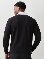 أسود - قميص بولو بأكمام طويلة راغبي Vista من The North Face - صورة 2 من 5