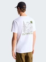 The North Face White Back Graphic Regular T-Shirt - Image 1 of 5