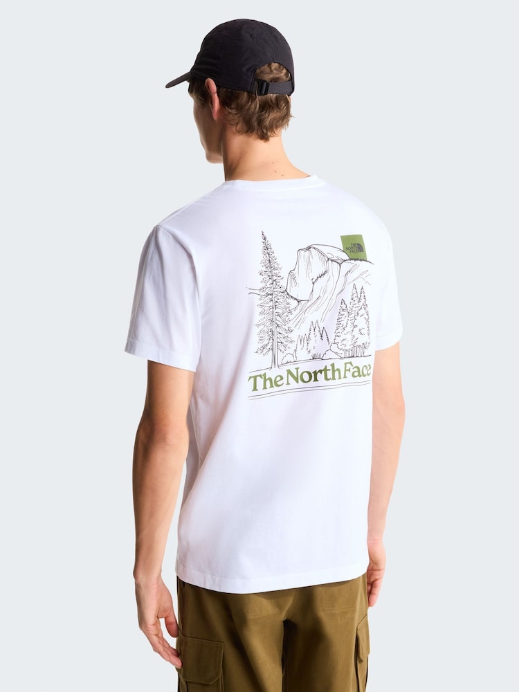 The North Face White Back Graphic Regular T-Shirt - Image 1 of 5