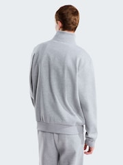 Gray - The North Face Simple Dome Zip Sweat Top - Larawan 3 ng 5