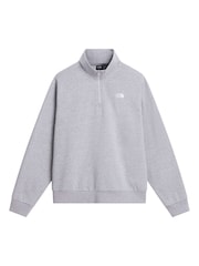 Gray - The North Face Simple Dome Zip Sweat Top - Larawan 4 ng 5