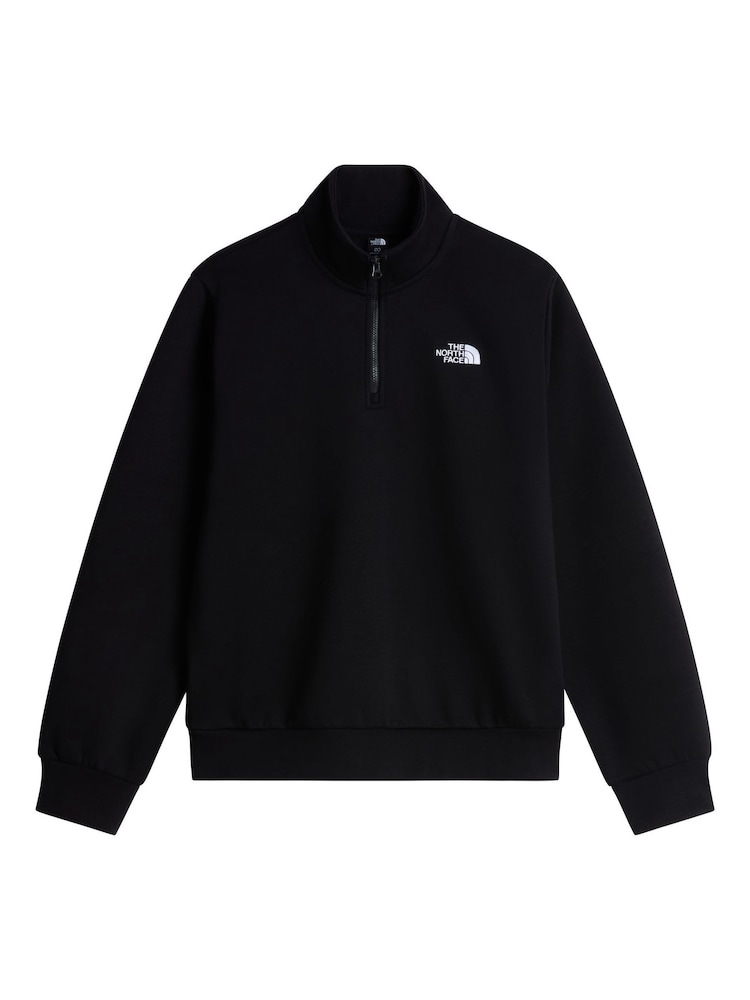 أسود - The North Face Evolution Simple Dome 1/4 Zip Sweat Top - صورة 1 من 1 أسود - The North Face Evolution Simple Dome 1/4 Zip Sweat Top - صورة 1 من 1