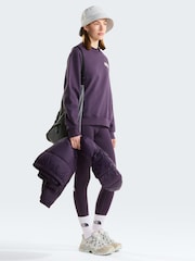 The North Face Purple Retro Trail Relaxed Graphic Sweat Top - Image 3 of 5