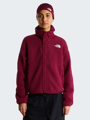 أحمر - The North Face Cragmont Popper Front Fleece Jacket - صورة 1 من 6