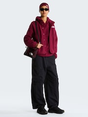 أحمر - The North Face Cragmont Popper Front Fleece Jacket - صورة 3 من 6