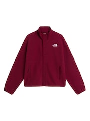 أحمر - The North Face Cragmont Popper Front Fleece Jacket - صورة 5 من 6
