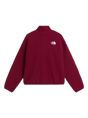 أحمر - The North Face Cragmont Popper Front Fleece Jacket - صورة 6 من 6