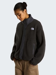 أسود - The North Face Cragmont Popper Front Fleece Jacket - صورة 1 من 6