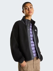 أسود - The North Face Cragmont Popper Front Fleece Jacket - صورة 4 من 6