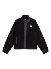 أسود - The North Face Cragmont Popper Front Fleece Jacket - صورة 5 من 6