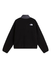 أسود - The North Face Cragmont Popper Front Fleece Jacket - صورة 6 من 6