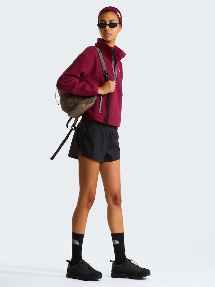 The North Face Red Fleeski 1/4 Zip Fleece - Image 2 of 3 The North Face Red Fleeski 1/4 Zip Fleece - Image 2 of 3