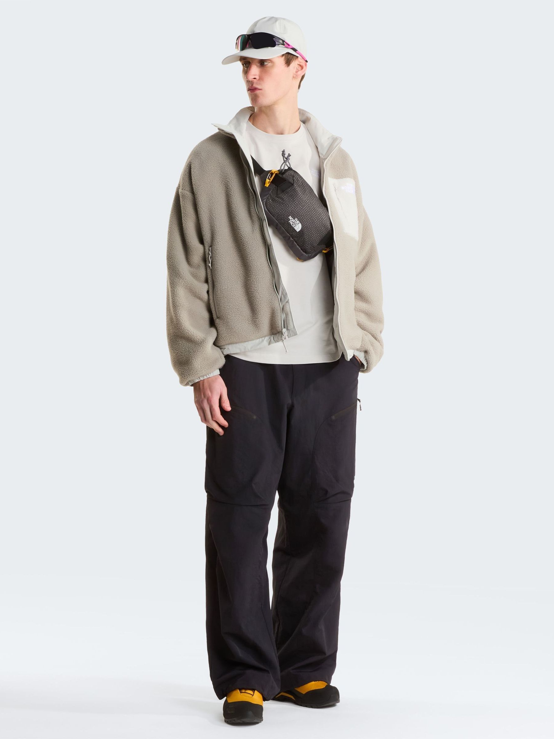 Buy The North Face Stone Grey Yumiori Reversible Fleece Jacket