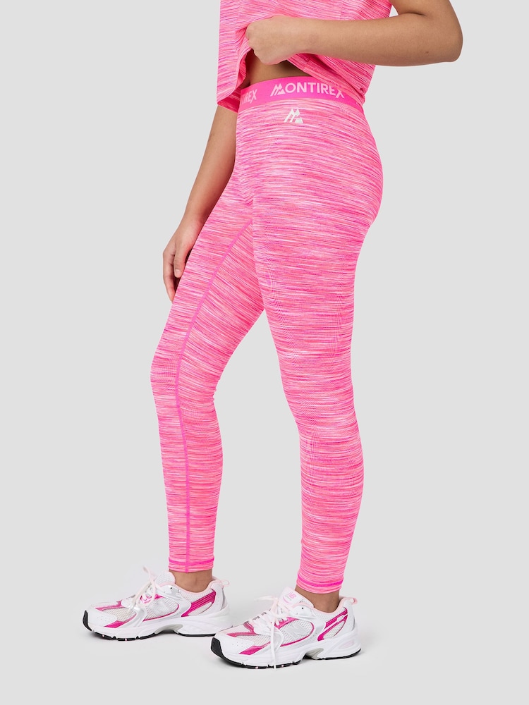 Montirex Pink Trail Icon Leggings - Image 1 of 4