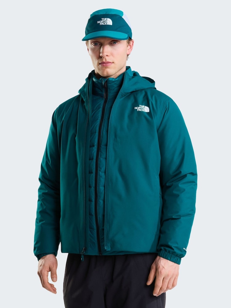 The North Face Teal Green Quest Mono Rain Jacket - Image 1 of 6 The North Face Teal Green Quest Mono Rain Jacket - Image 1 of 6