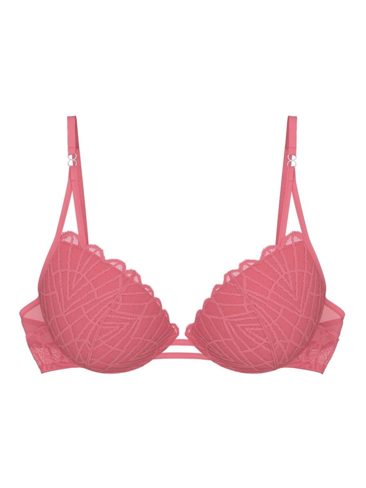 Triumph Pink That Night In Vegas Push-up With Wired Half Cup Bra - Image 5 of 5 Triumph Pink That Night In Vegas Push-up With Wired Half Cup Bra - Image 5 of 5