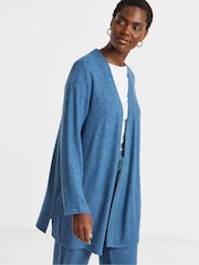 JD Williams Blue Soft Touch Cardigan - Image 3 of 4