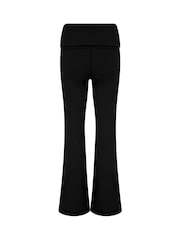 Pour Moi Black The Buttery Soft Moves With You Flared Leggings - Image 4 of 4