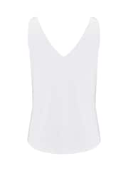 Pour Moi White The Off Duty Sophie Vest Top - Image 4 of 4
