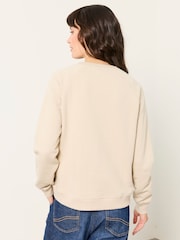 FatFace Vegetable Crochet Crew Sweat Top - Slika 2 od 6
