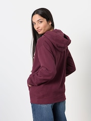 FatFace Freya Dark Purple Overhead Hoodie - Image 2 of 5