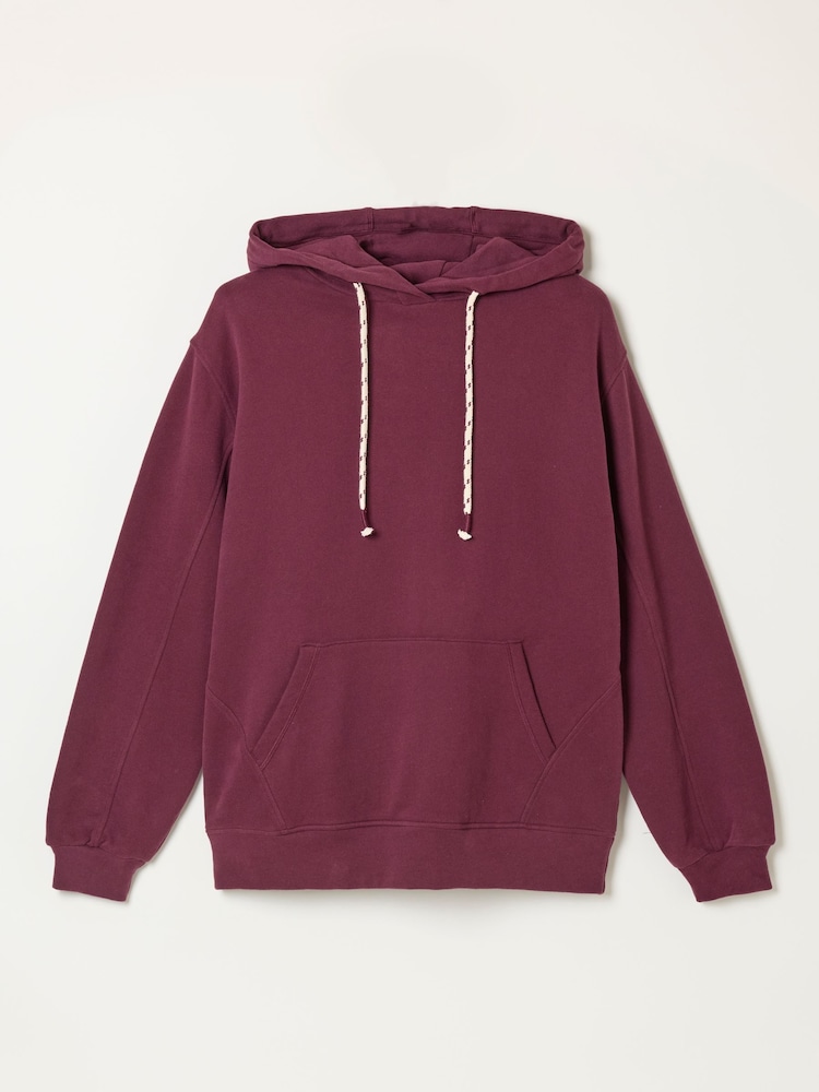 FatFace Freya Dark Purple Overhead Hoodie - Image 5 of 5