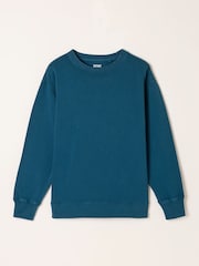 FatFace Georgia Indigo Blue Crew Sweat Top - Image 5 of 5
