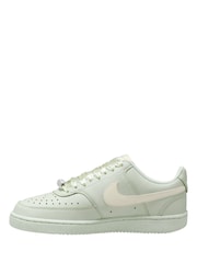 Nike Mint Green Court Vision Low Trainers - Image 2 of 4
