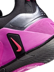 Nike Black Hyper Pink Free Metcon 7 Workout Trainers - Image 10 of 10